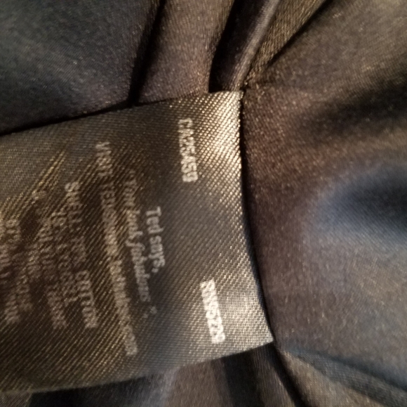 Ted Baker Black Zip Peplum Dress Size 2 - Picture 11 of 11